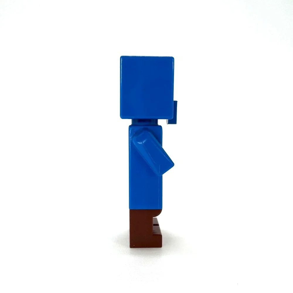 LEGO Minecraft Wandering Trader Minifigure Blue Robe Villager 21167 - Picture 4 of 7
